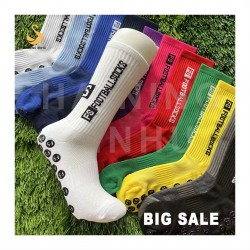 Custom Made Popular High Quality Compression Grip Socks Athletic Anti slip Football Socks Men's Kids FS Sports Soccer Socks