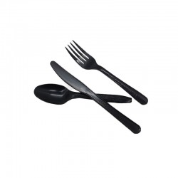 Fuling Disposable Cutlery Sets Fork Knife Spoon Restaurant Takeaway Kitchenware PP/PS/PLA Tableware