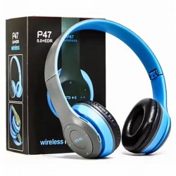 New Version P47 Sample Product Wireless Green Over the Head Earphones Headphone Boat With Logo Wireless Headset