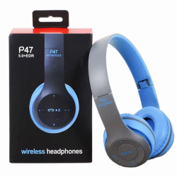 Low Price Head-mounted Wireless Headphones P47 V5.0 Earphone On-ear Head Phone Headset Sports Running Gaming Headset Phones