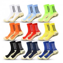 Wholesale Grip Socks Football Custom Soccer Grip Socks Grip Socks Football Soccer White