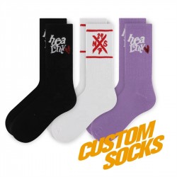 FREE DESIGN & MOCKUP Make Your Own Private Label Socks Custom Design Socks